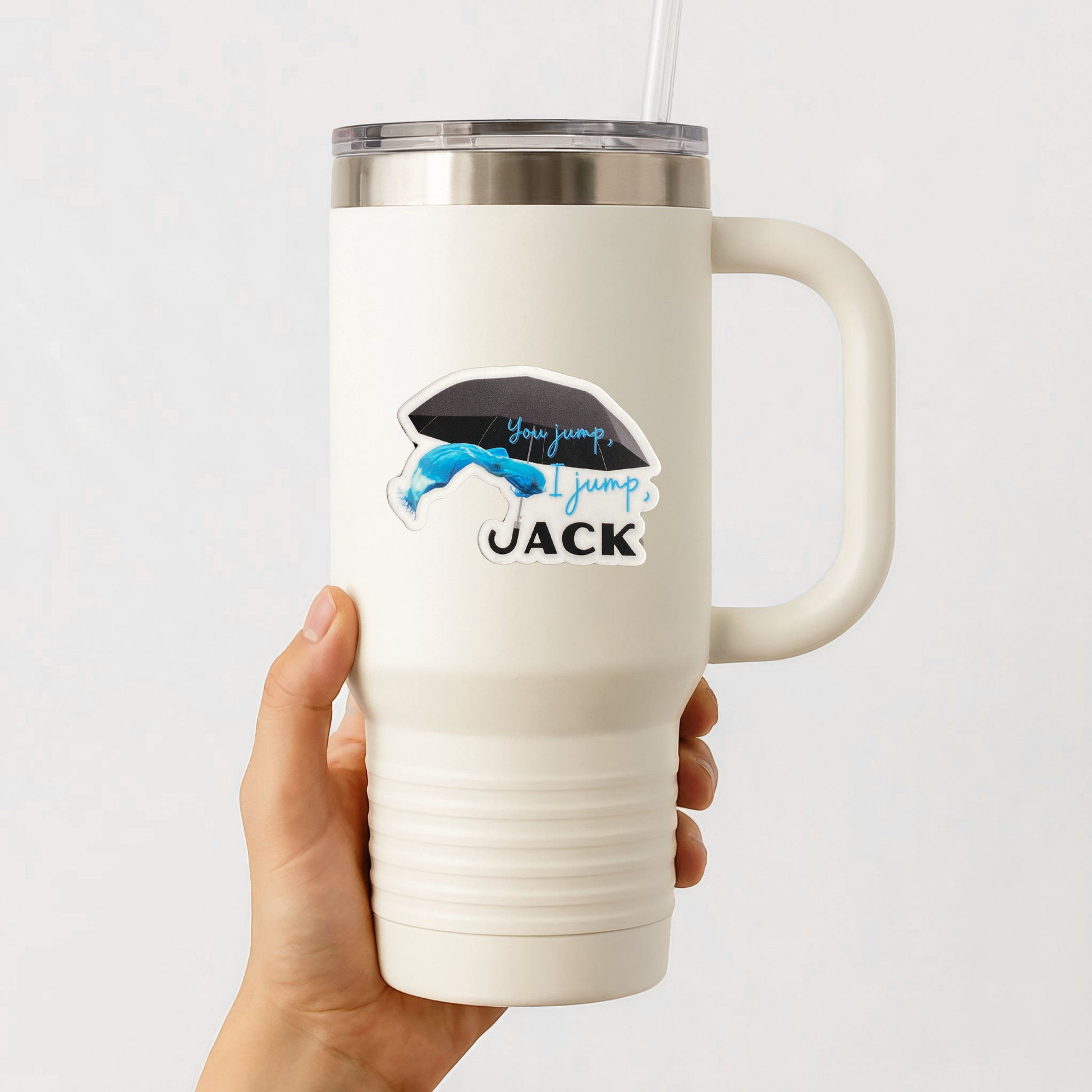 You Jump I Jump Jack Sticker