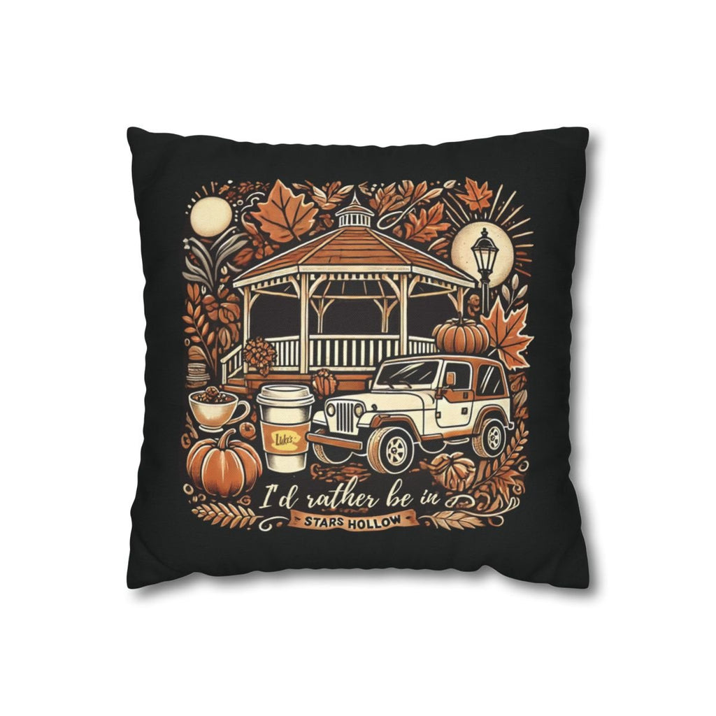 I'd Rather Be in Stars Hollow Pillow Cover