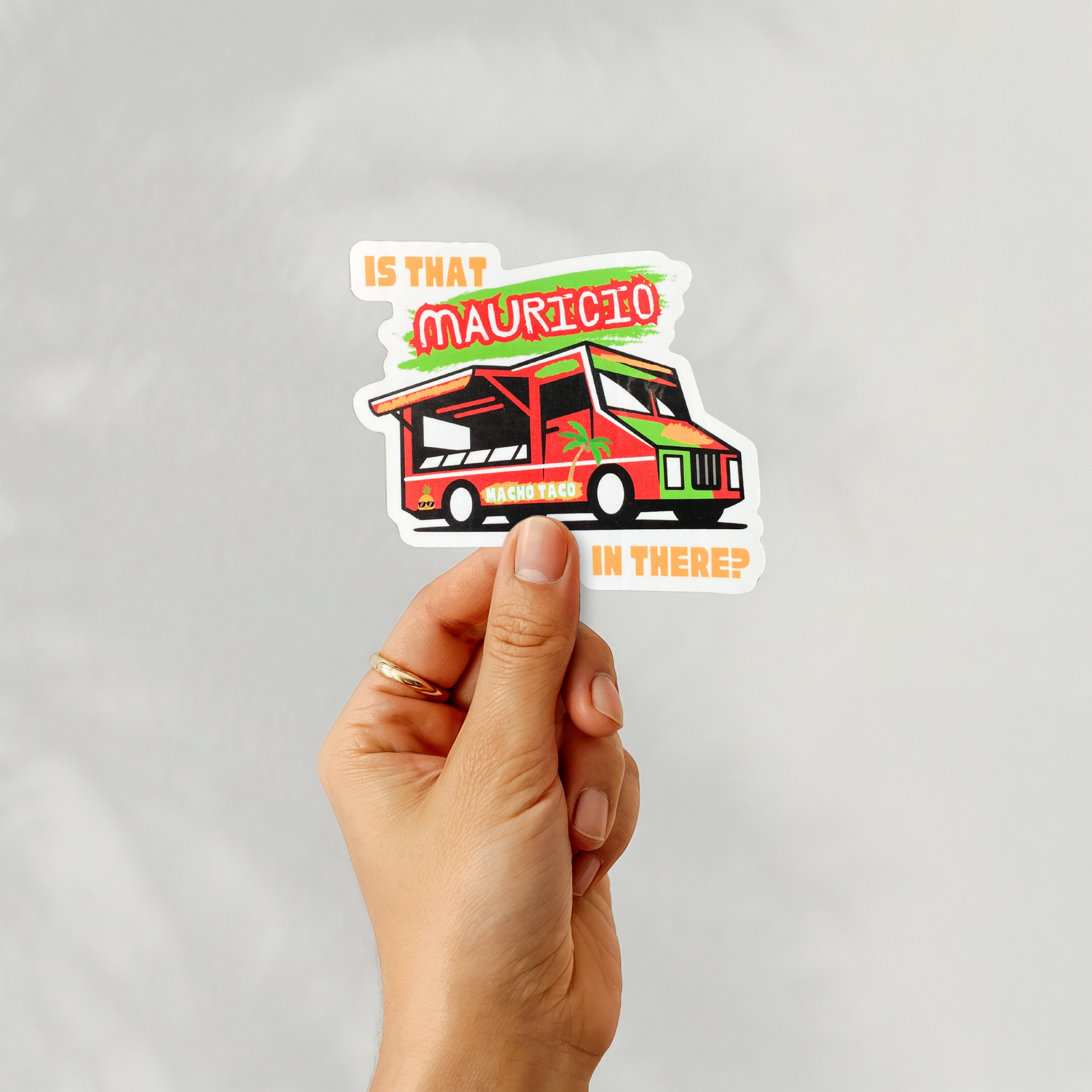 Mauricio Psych Sticker