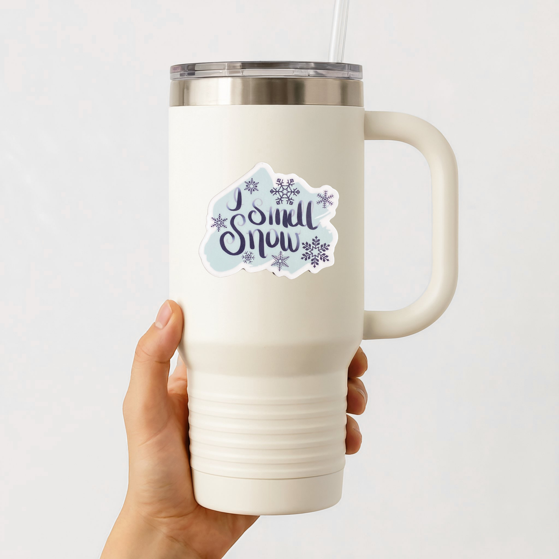 I Smell Snow Sticker