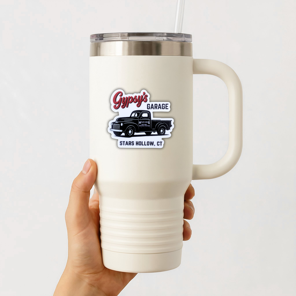 Gypsy's Garage Gilmore Sticker