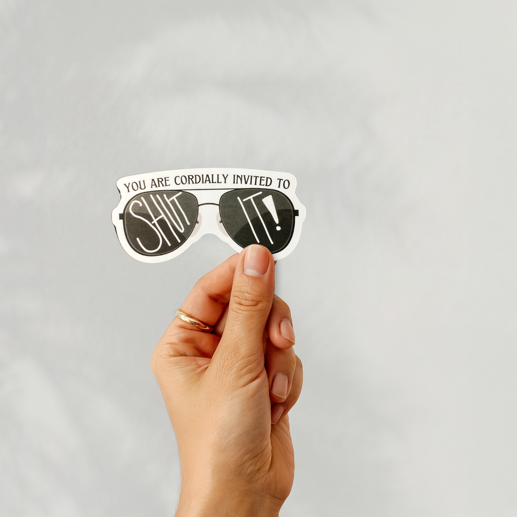 Shut It Lassiter Sticker