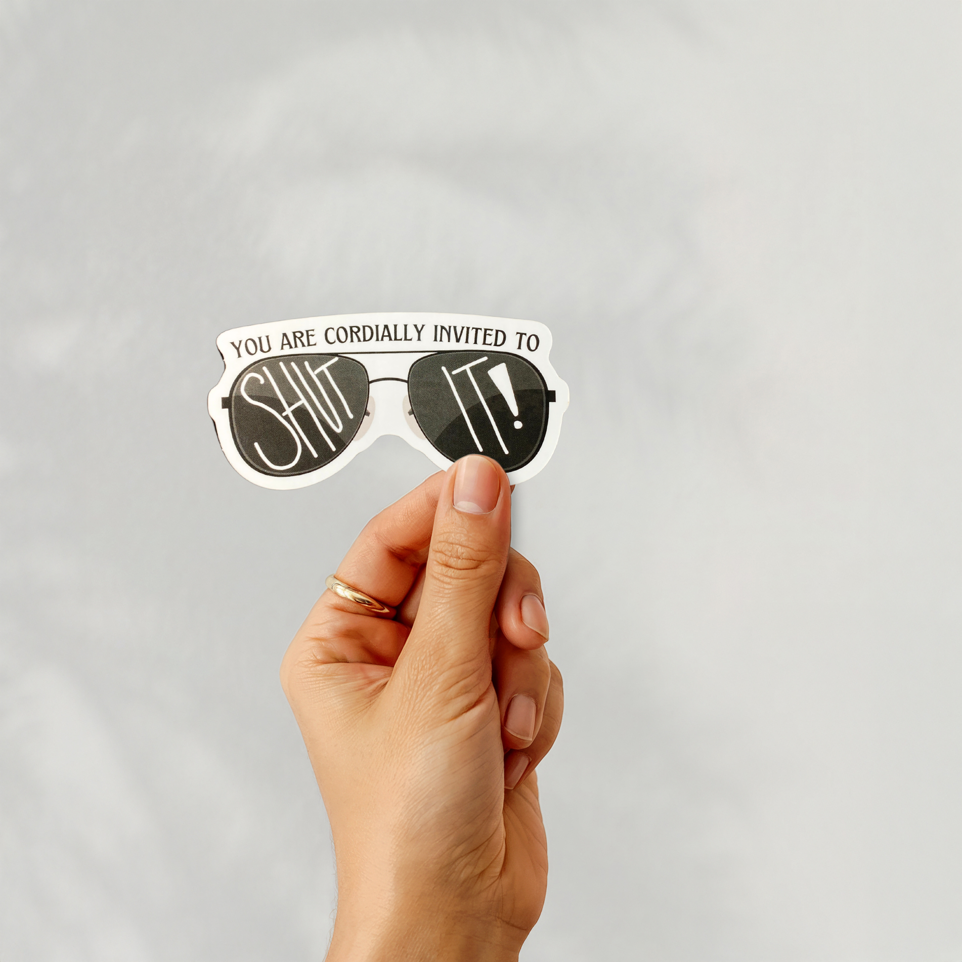 Shut It Lassiter Sticker