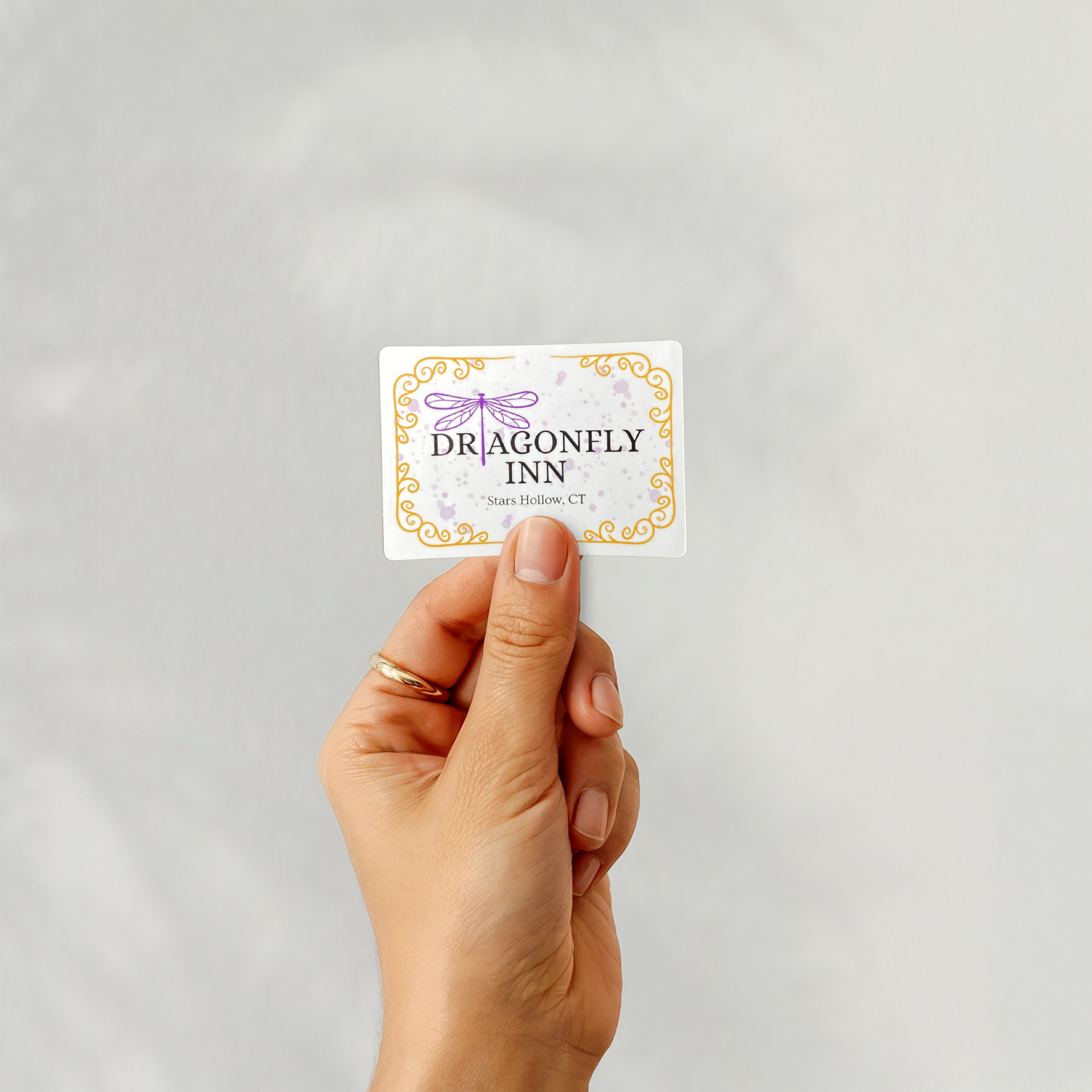 Dragonfly Inn Sticker