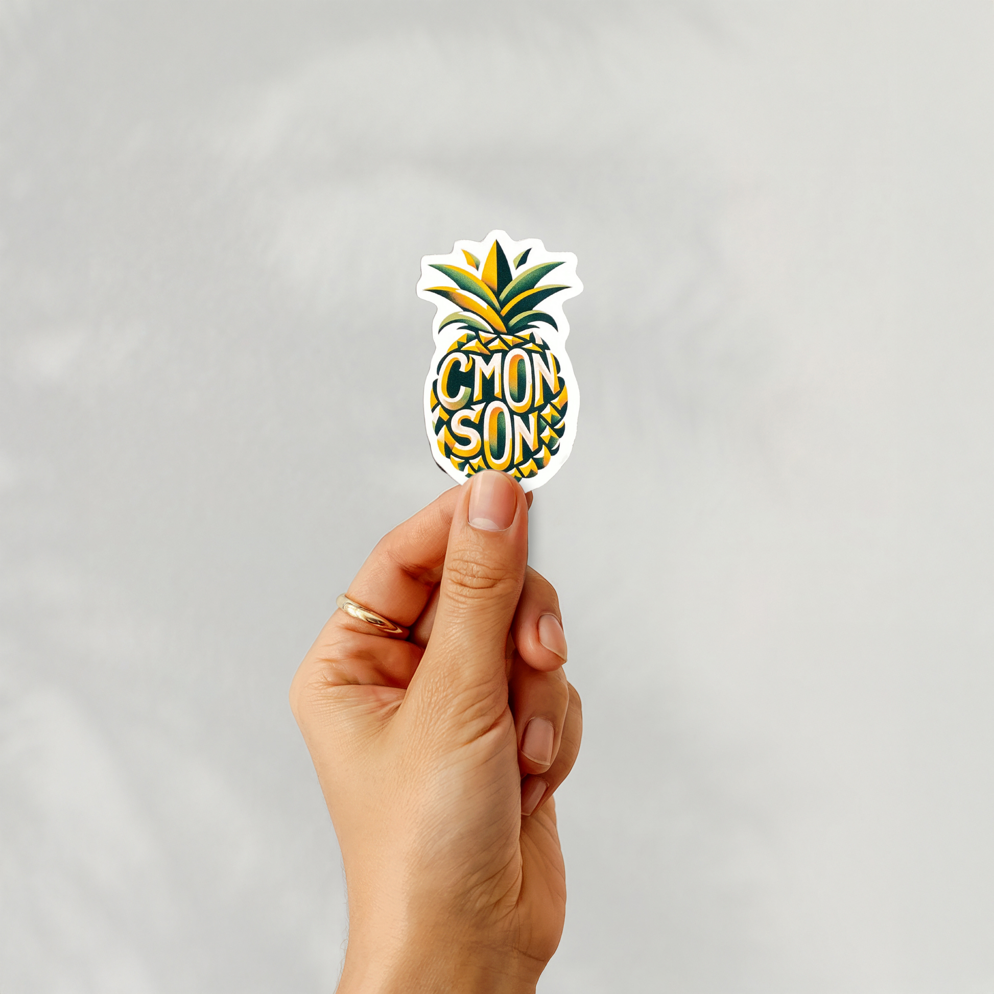 C'mon Son Pysch Sticker