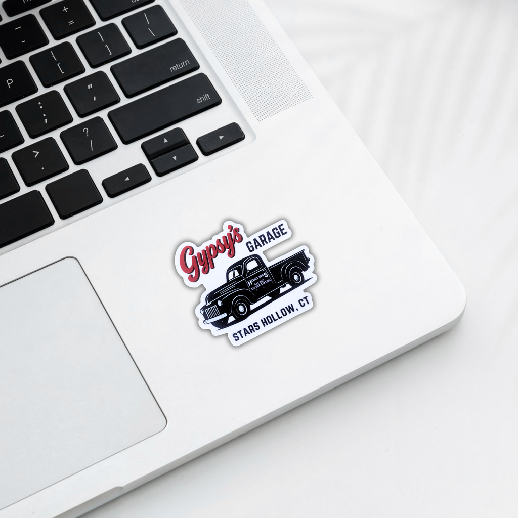 Gypsy's Garage Gilmore Sticker