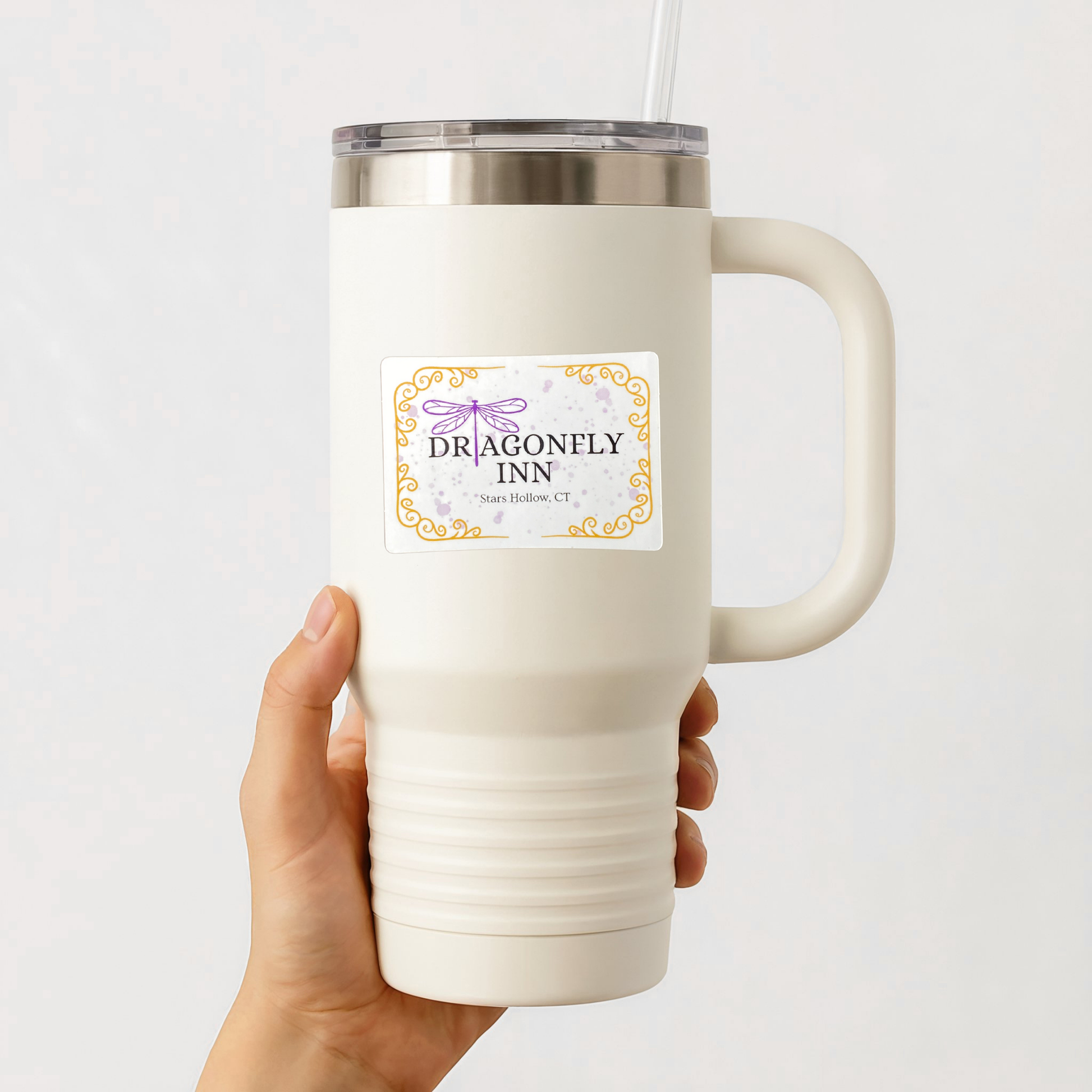 Dragonfly Inn Sticker