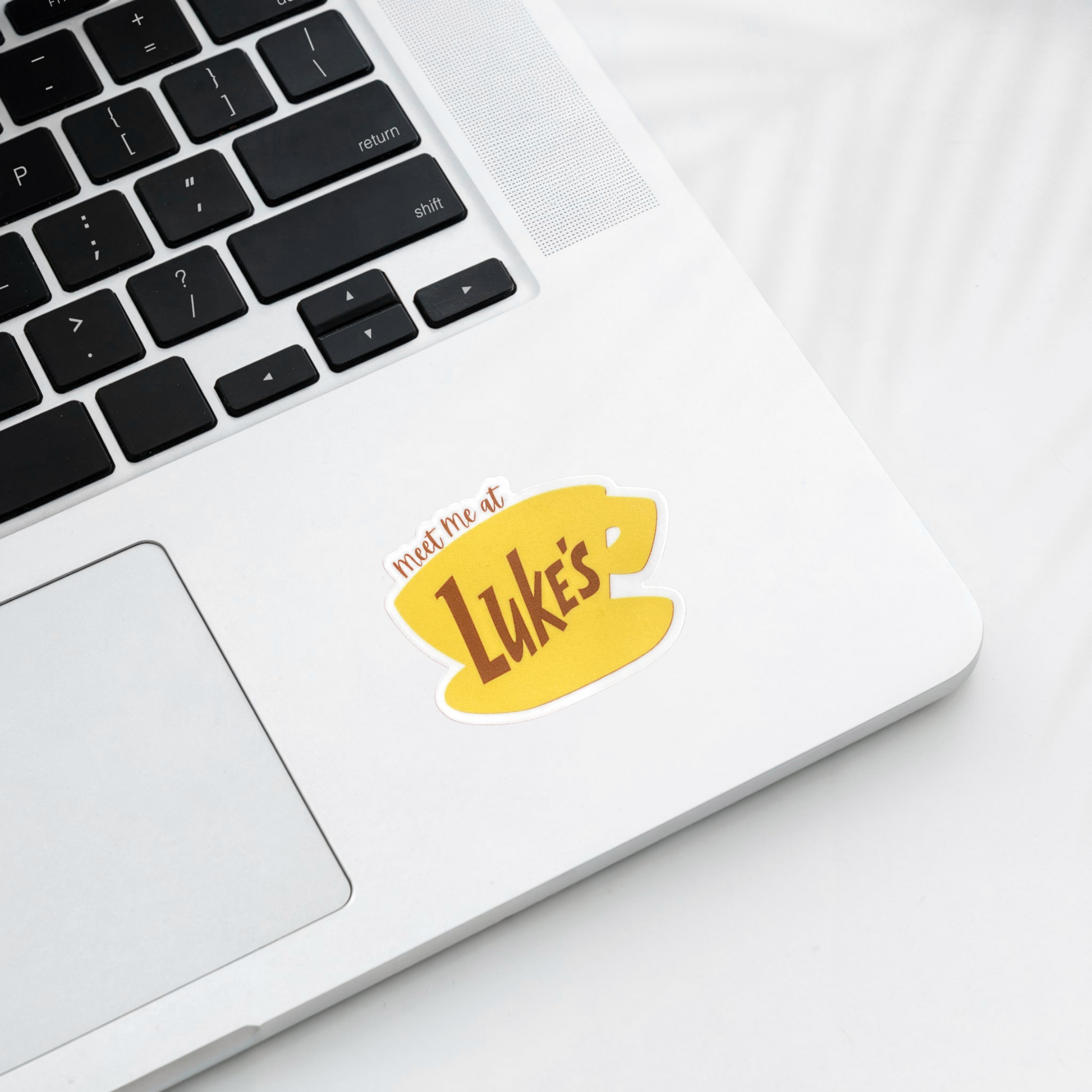 Meet Me at Luke's Sticker