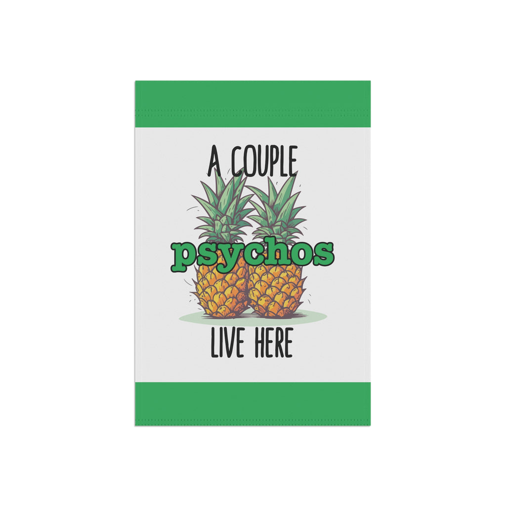 Psych Mini Garden Flag