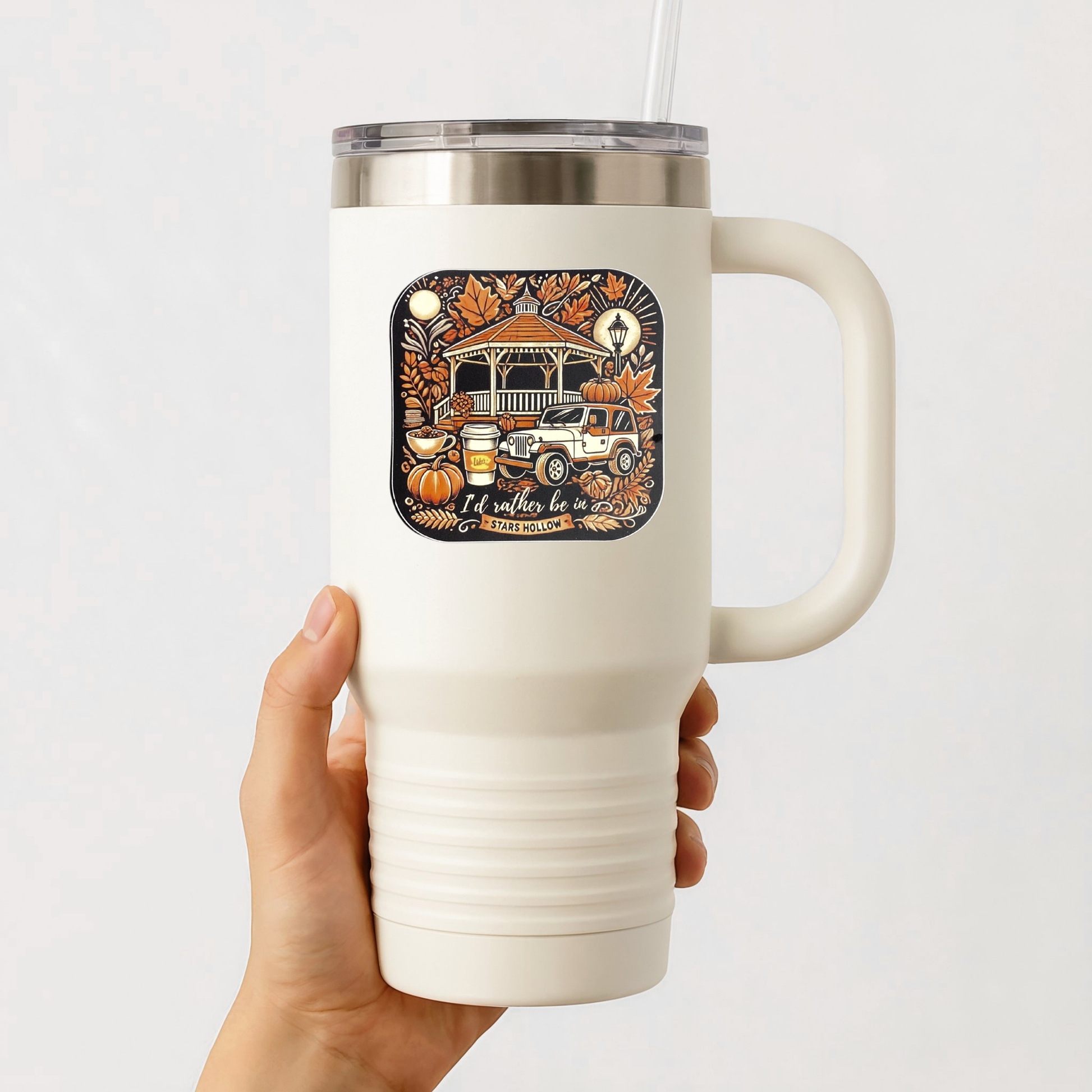 I'd Rather Be in Stars Hollow Sticker