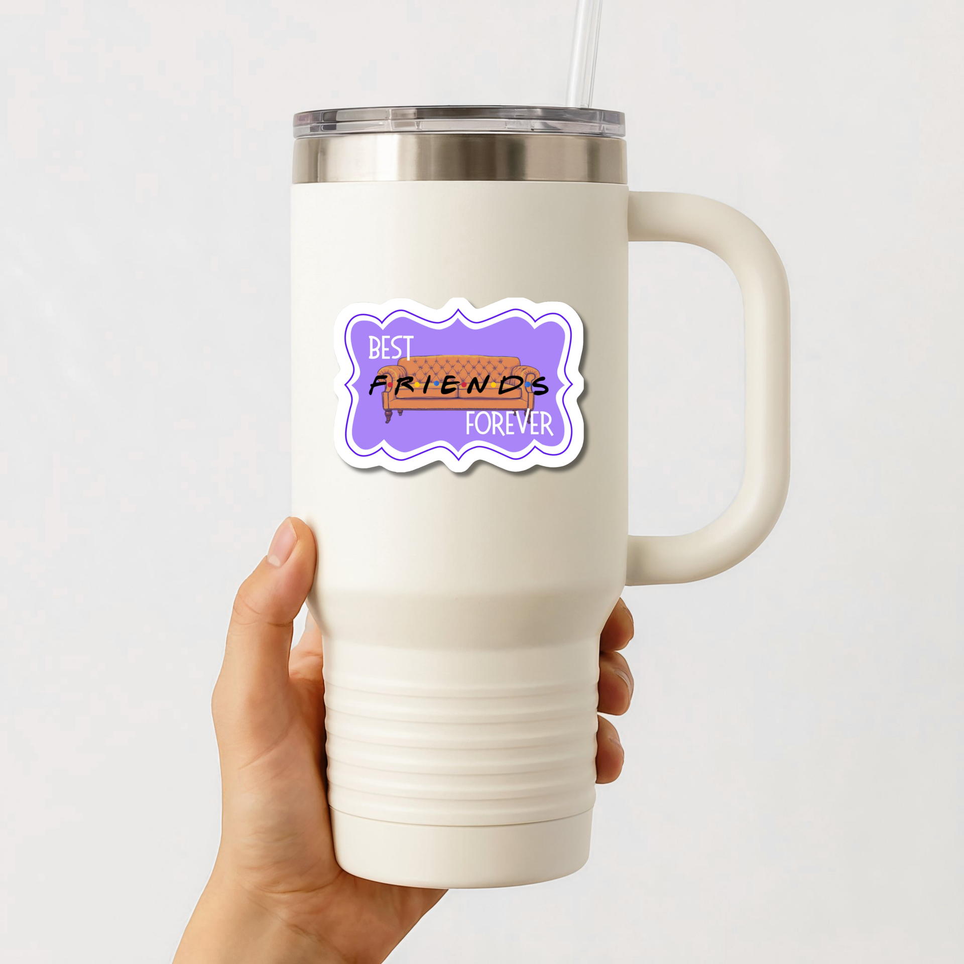 Best Friends Forever Sticker – Dragonfly Merch Co.