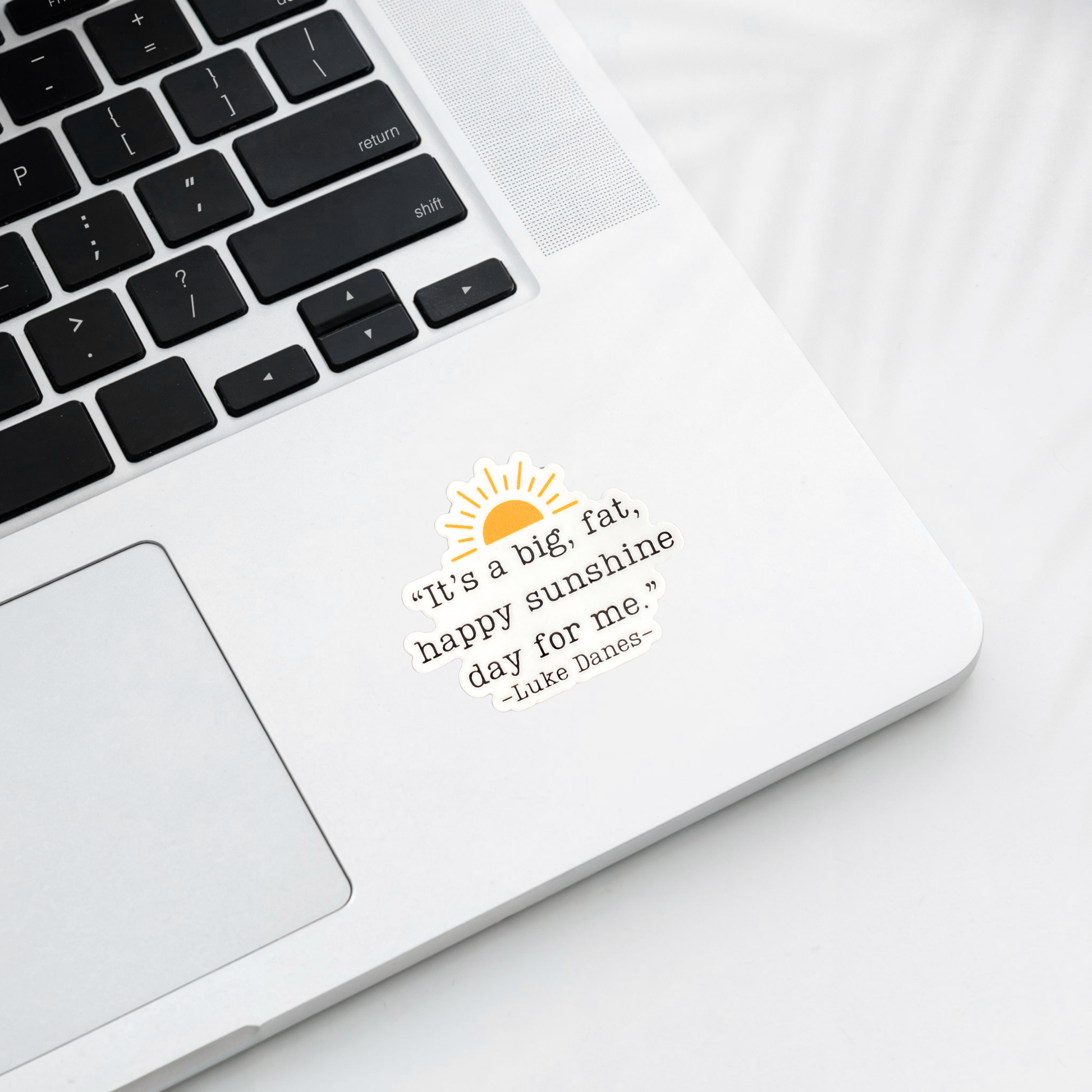 Luke's Quote Sticker