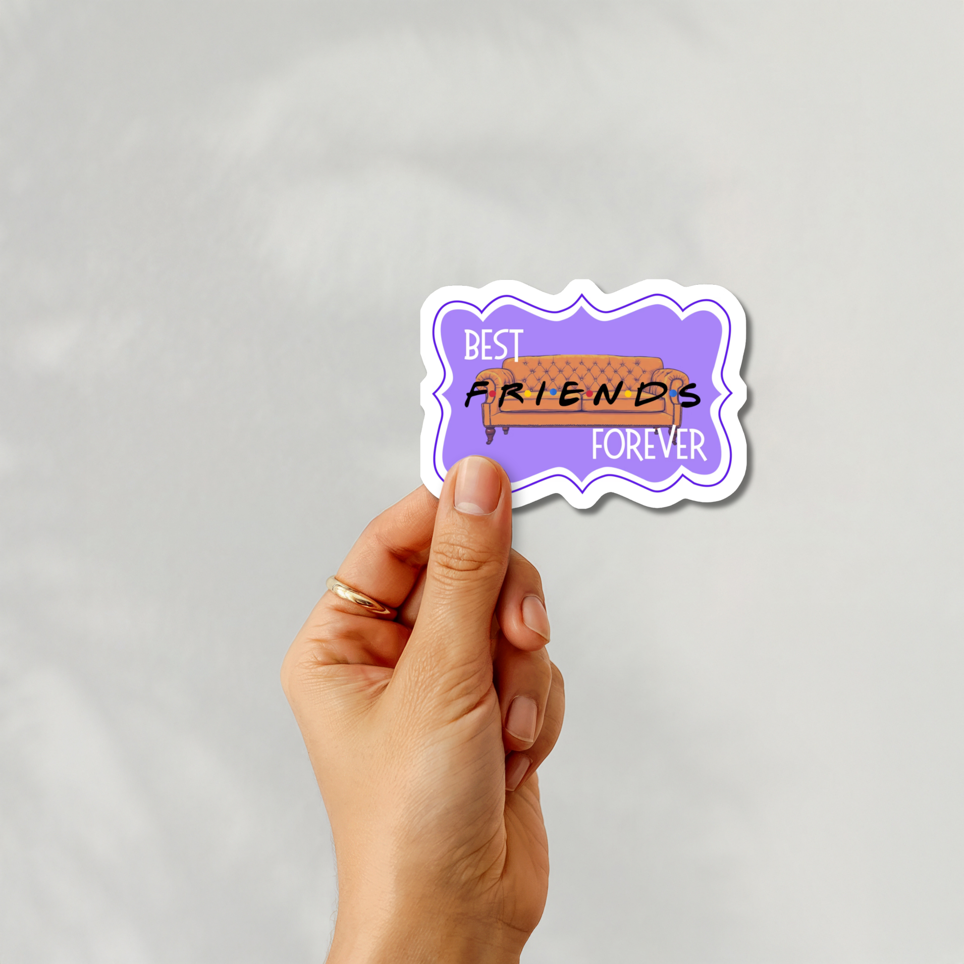 Best Friends Forever Sticker