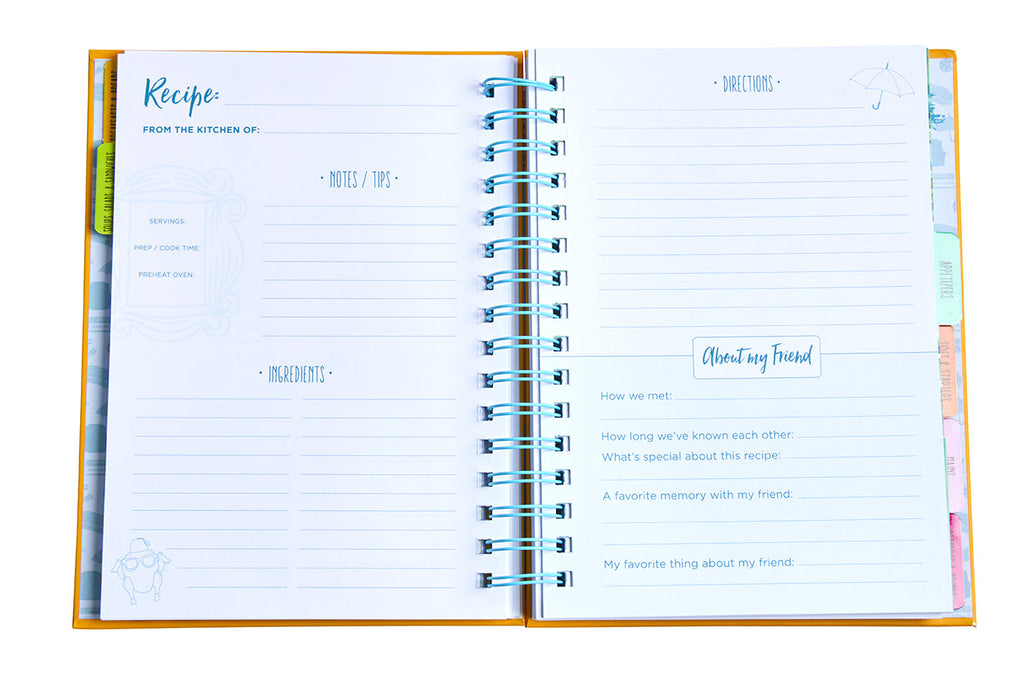 Friends: The Official Recipe Journal