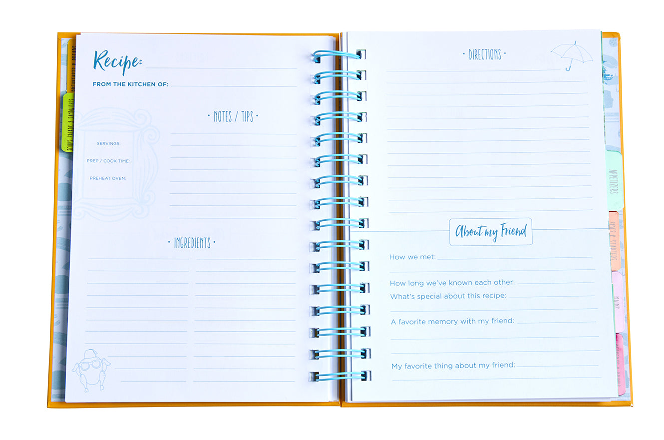 Friends: The Official Recipe Journal