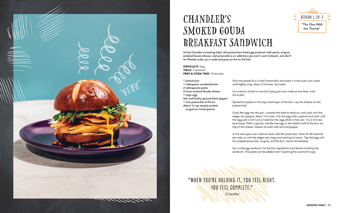 Friends: The Official Central Perk Cookbook Gift Set