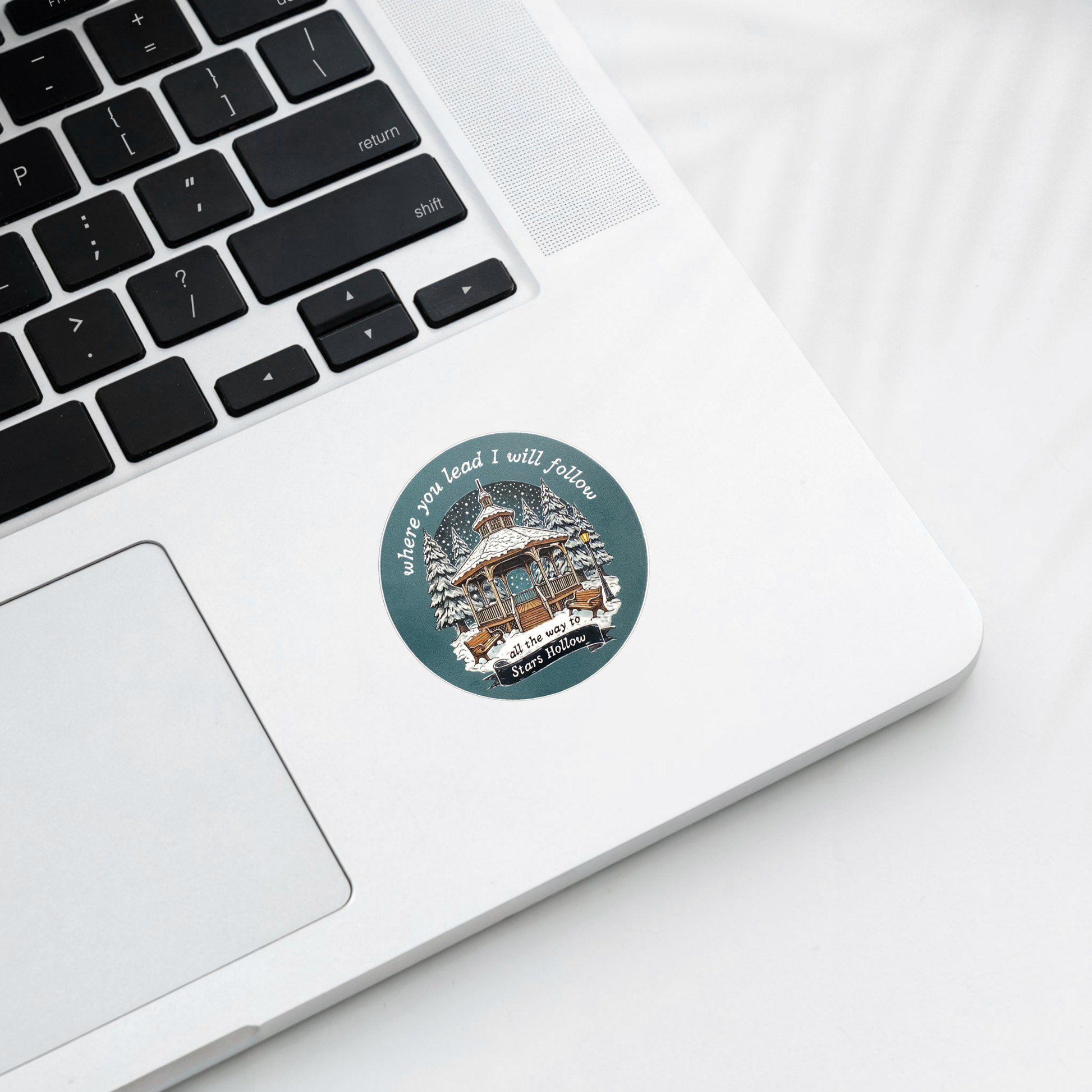 Where You Lead I Will Follow Sticker