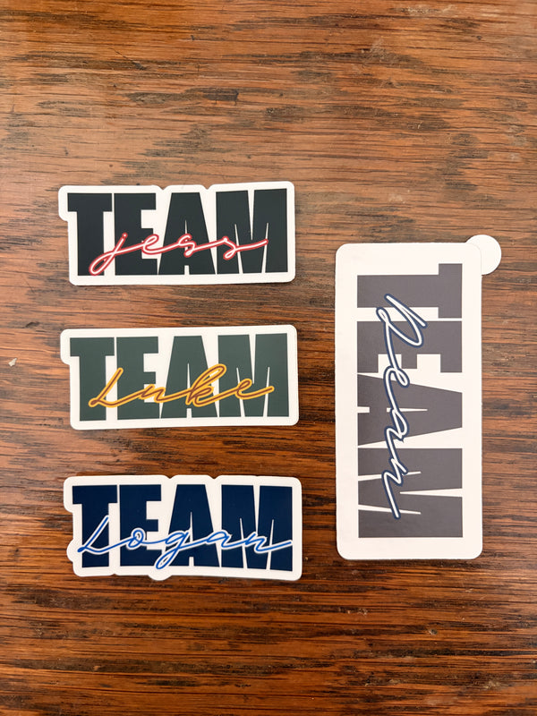 Gilmore Team Stickers