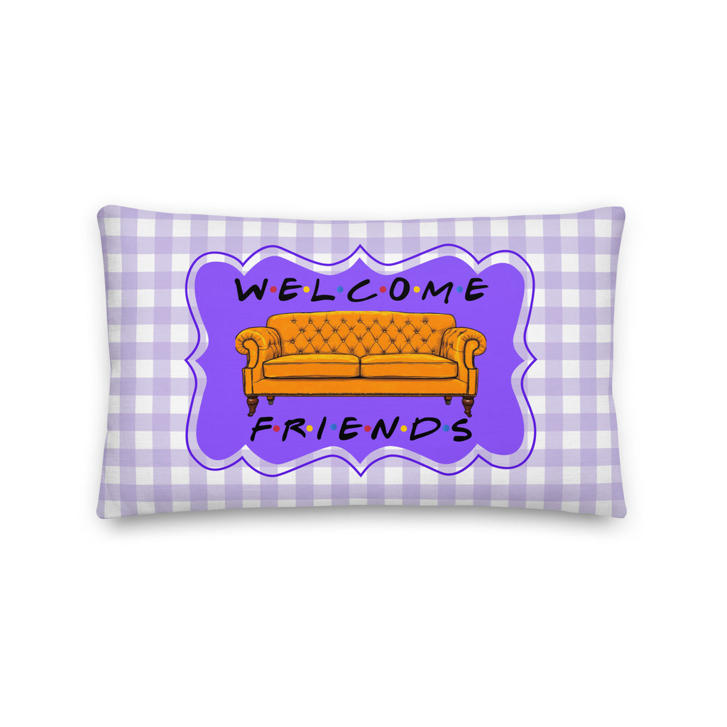 Welcome Friends Pillow