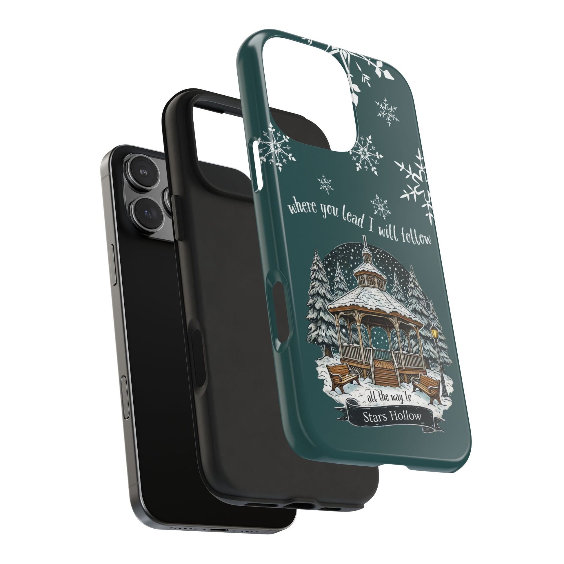 Where You Lead I Will Follow All the Way to Stars Hollow Phone Case
