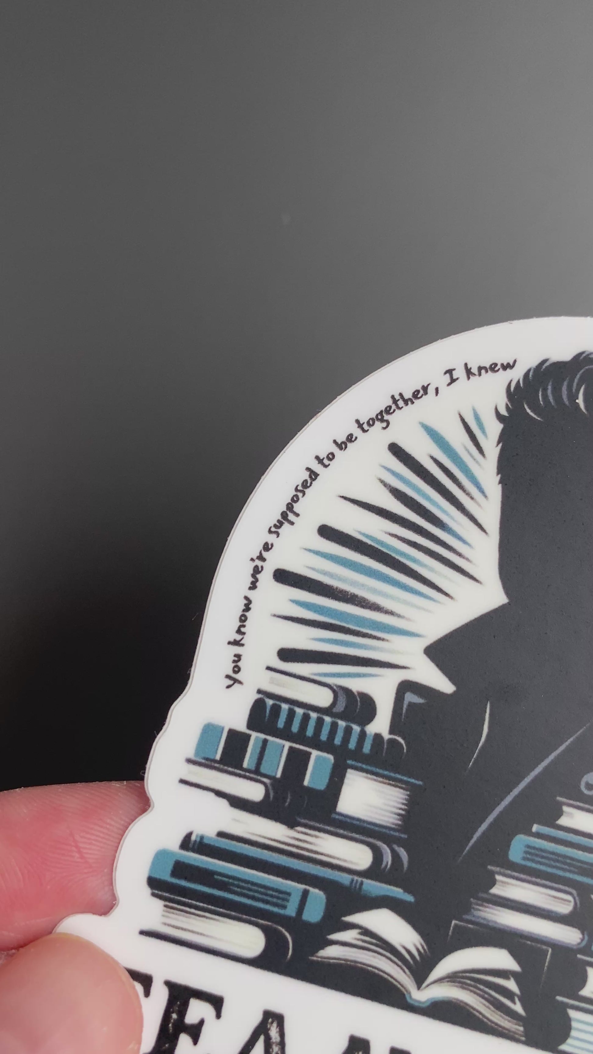 Jess Quote Sticker